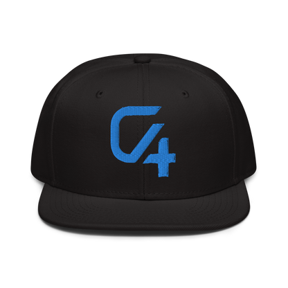 Ch4nten Snapback Cap med Broderet Logo