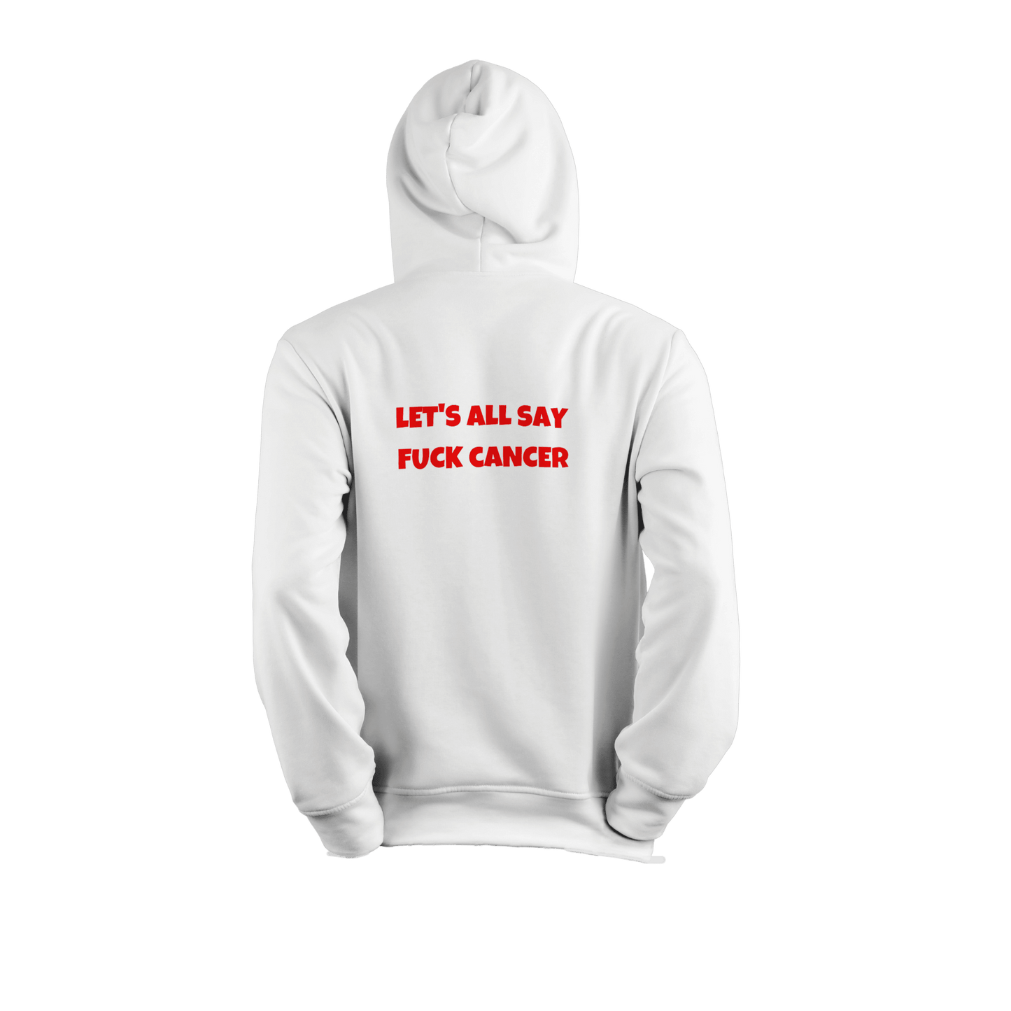 NoGunz Hoodie: Let's all say Fuck Cancer