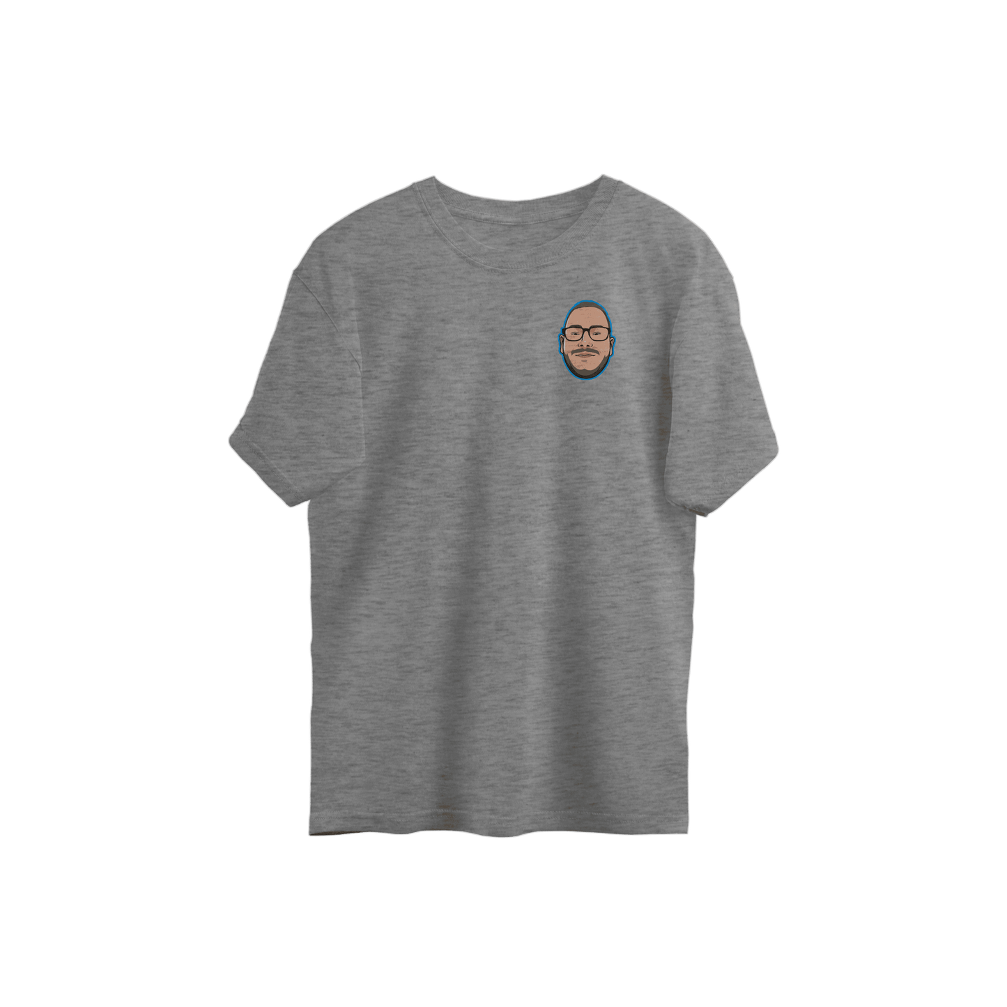 Erdiklowman T-Shirt: Ansigt på brystet